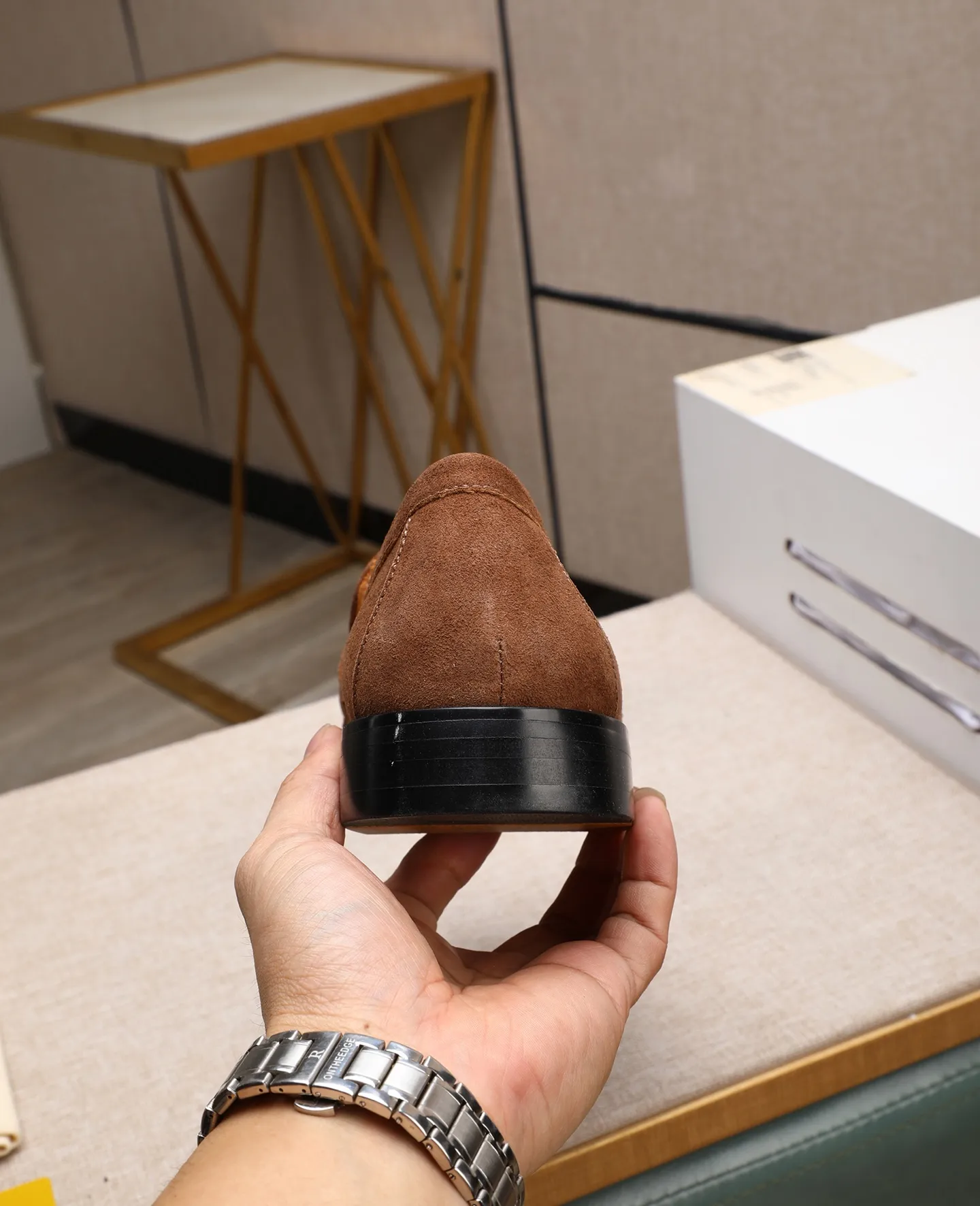 Men's shoes 💰480 📛📛(Niuli) high-end [LOUIS VUITTON】Louis Vuitton official website synchronizes new products👟Milan fashion catwalk style🇰🇾🇰🇾LV house logo, celebrity style, a must-have for fashionistas⚠️First-layer calfskin➕Cowhide lining➕Official website original original outsole👞Number 38-44